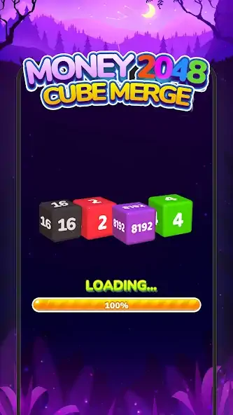 Скачать Money 2048-Cube Merge Взлом [МОД Много денег] + [МОД Меню] MOD APK на Андроид