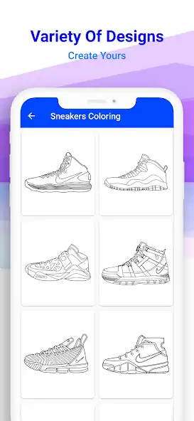 Скачать Basketball Shoes Coloring Book Взлом [МОД Много денег] + [МОД Меню] MOD APK на Андроид