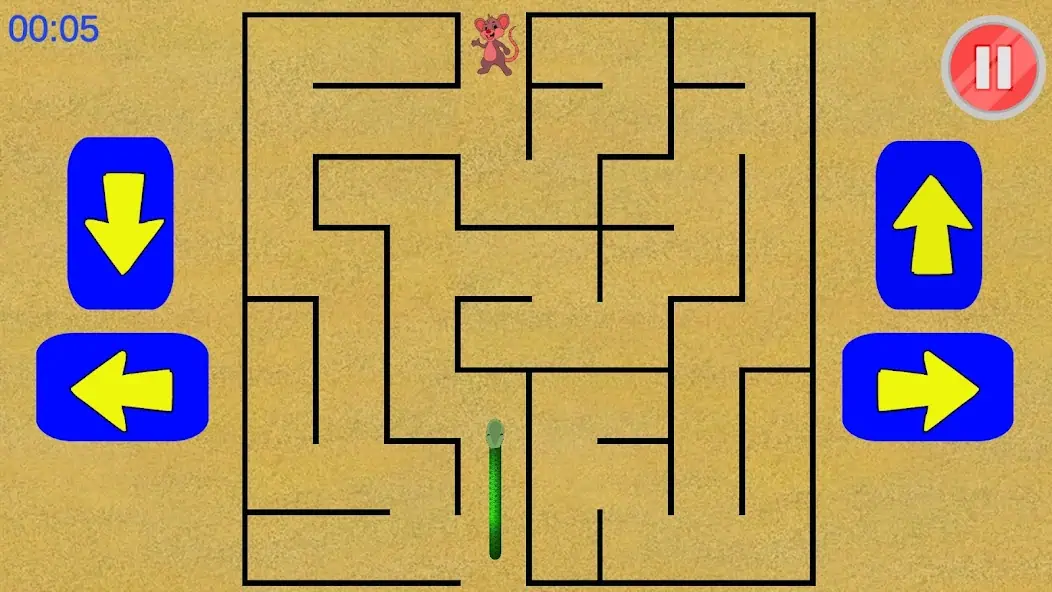 Скачать Snake Maze game Взлом [МОД Много монет] + [МОД Меню] MOD APK на Андроид