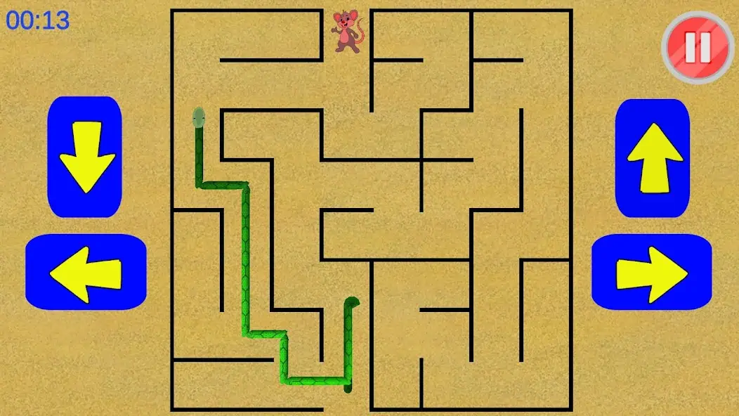 Скачать Snake Maze game Взлом [МОД Много монет] + [МОД Меню] MOD APK на Андроид