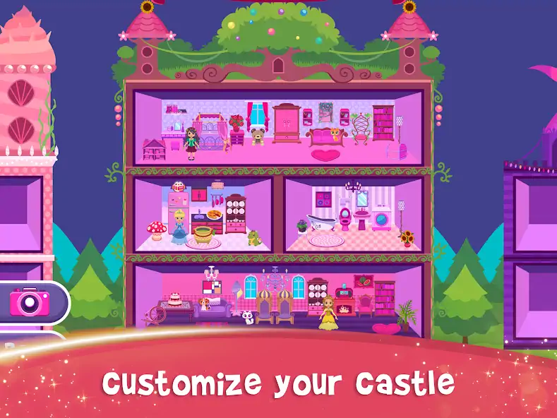 Скачать My Princess Castle: Doll Game Взлом [МОД Бесконечные монеты] + [МОД Меню] MOD APK на Андроид