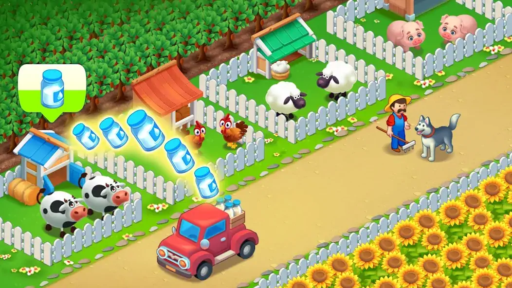 Скачать Farm City: Farming & Building Взлом [МОД Много денег] + [МОД Меню] MOD APK на Андроид