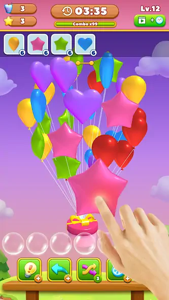 Скачать Match Triple Balloon Взлом [МОД Много монет] + [МОД Меню] MOD APK на Андроид