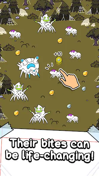 Скачать Spider Evolution: Игра Паук Взлом [МОД Много денег] + [МОД Меню] MOD APK на Андроид