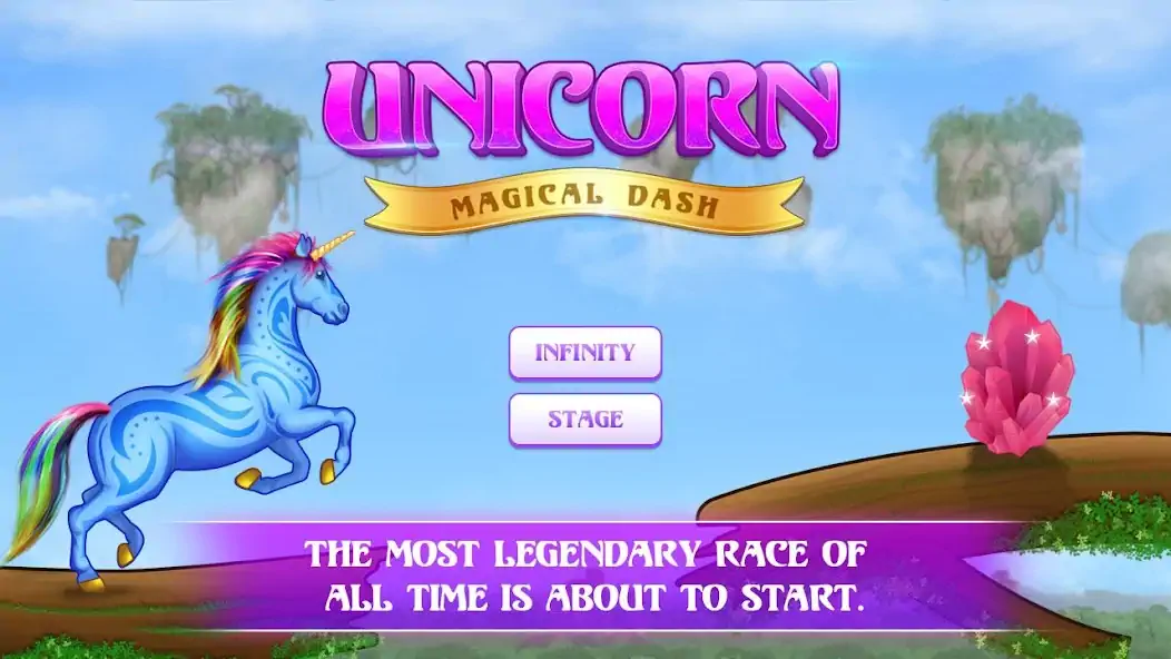 Скачать Unicorn Dash: Magical Run Взлом [МОД Много монет] + [МОД Меню] MOD APK на Андроид