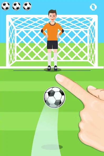 Скачать Penalty Shootout Game Offline Взлом [МОД Бесконечные деньги] + [МОД Меню] MOD APK на Андроид