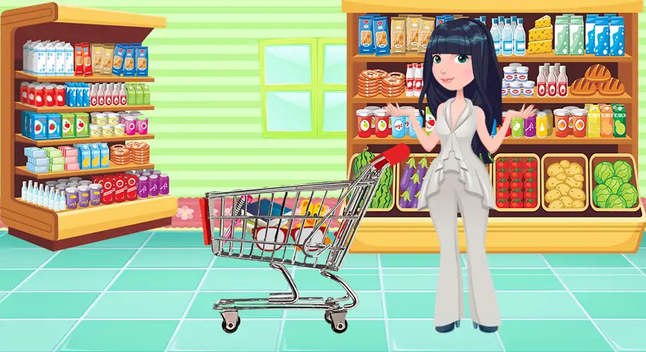 Скачать покупка девушка в супермаркете Взлом [МОД Много денег] + [МОД Меню] MOD APK на Андроид