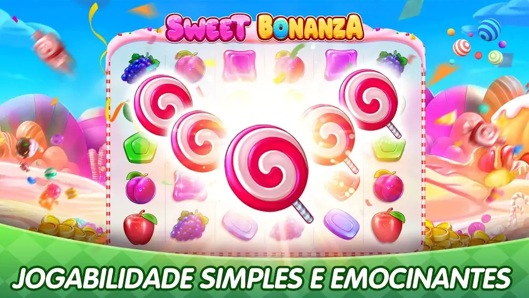 Скачать Sweet Bonanza:Candy Slot Взлом [МОД Много монет] + [МОД Меню] MOD APK на Андроид