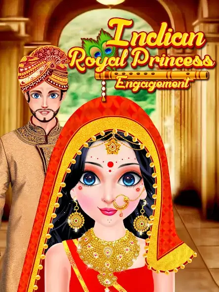 Скачать Indian Princess Engagement Взлом [МОД Много монет] + [МОД Меню] MOD APK на Андроид