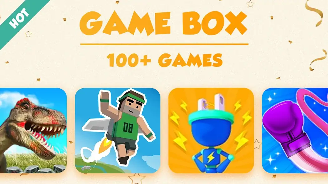 Скачать Game Box - 100+ Games Взлом [МОД Много денег] + [МОД Меню] MOD APK на Андроид