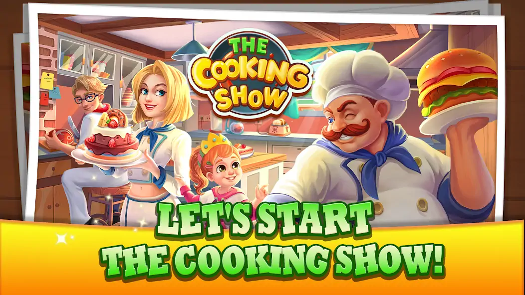 Скачать The Cooking Show Взлом [МОД Бесконечные деньги] + [МОД Меню] MOD APK на Андроид
