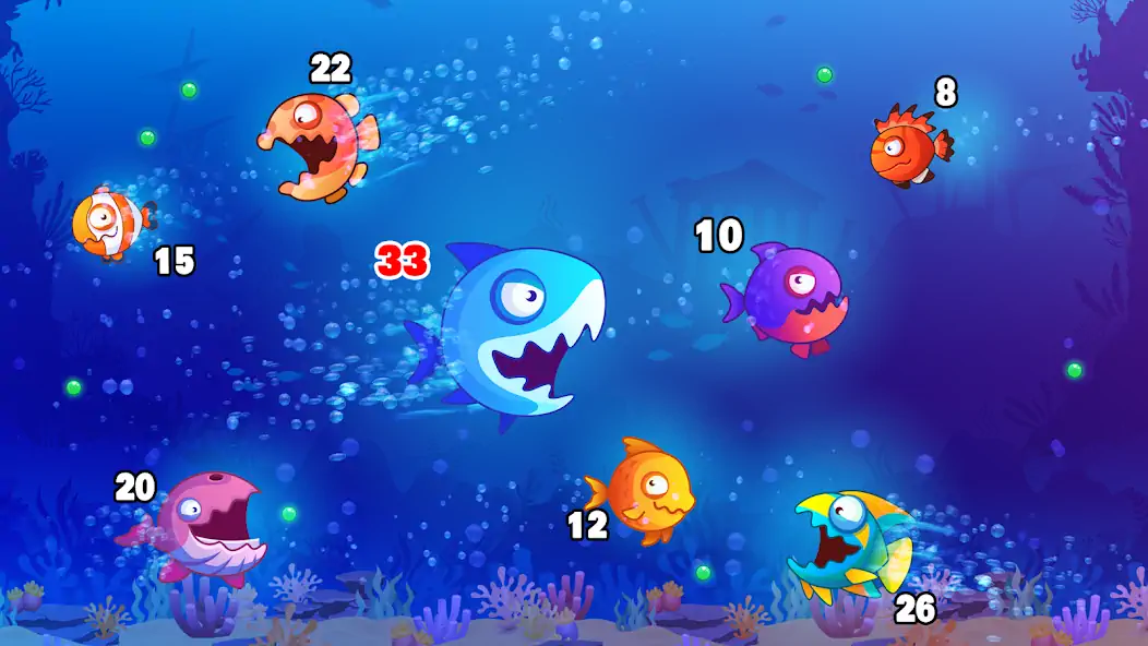 Скачать Eat Fish.IO : Fishbowl Battle Взлом [МОД Бесконечные деньги] + [МОД Меню] MOD APK на Андроид