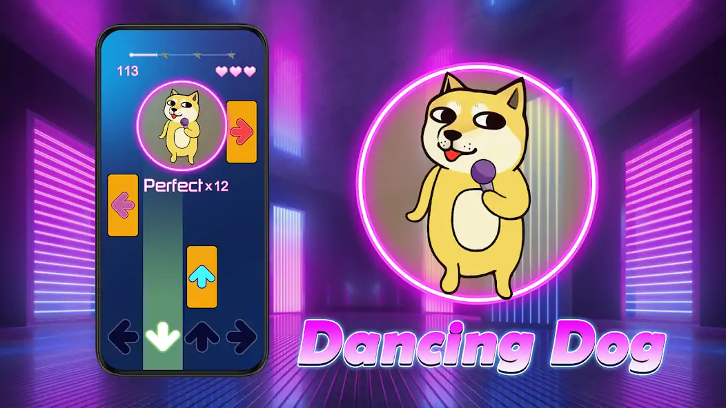 Скачать Dancing Dog - Woof Piano Взлом [МОД Бесконечные монеты] + [МОД Меню] MOD APK на Андроид