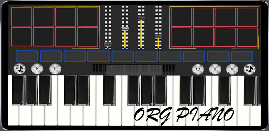 Скачать Org Piano:Real Piano Keyboard Взлом [МОД Бесконечные монеты] + [МОД Меню] MOD APK на Андроид