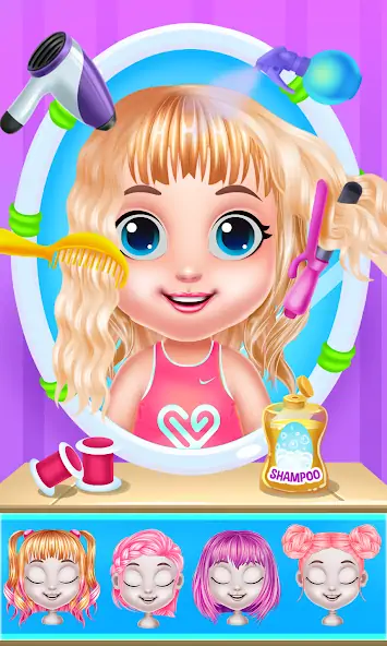 Скачать Baby Girl Caring Pinky Style Взлом [МОД Много денег] + [МОД Меню] MOD APK на Андроид