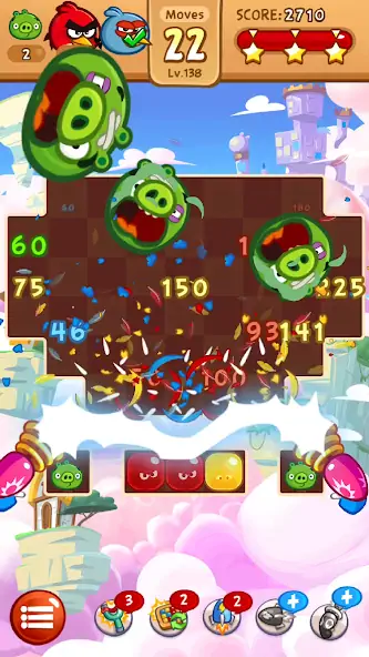 Скачать Angry Birds Blast Взлом [МОД Много денег] + [МОД Меню] MOD APK на Андроид