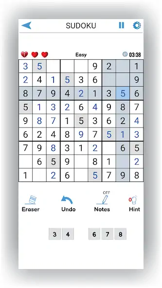 Скачать Sudoku Offline: Hard Puzzles Взлом [МОД Много денег] + [МОД Меню] MOD APK на Андроид