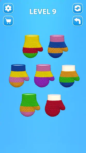 Скачать Cozy Knitting: Color Sort Game Взлом [МОД Бесконечные монеты] + [МОД Меню] MOD APK на Андроид