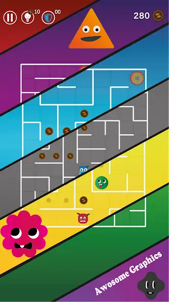 Скачать Maze Legend : A Cute Maze Game Взлом [МОД Много монет] + [МОД Меню] MOD APK на Андроид