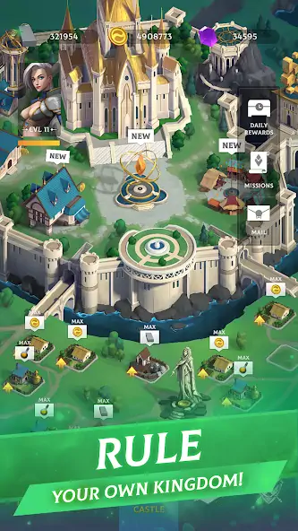 Скачать Puzzle Legends: Match-3 RPG Взлом [МОД Много монет] + [МОД Меню] MOD APK на Андроид