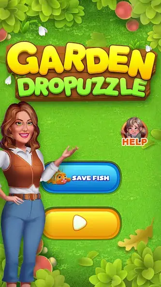 Скачать Garden Dropuzzle Взлом [МОД Много денег] + [МОД Меню] MOD APK на Андроид