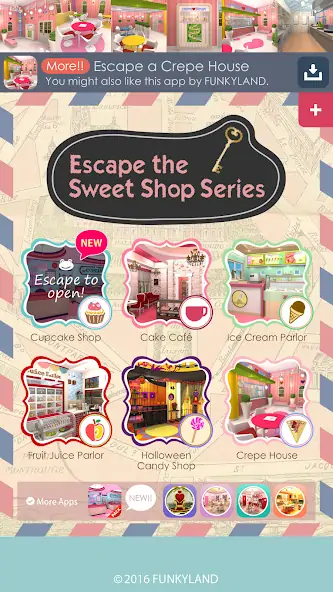 Скачать Escape the Sweet Shop Series Взлом [МОД Бесконечные монеты] + [МОД Меню] MOD APK на Андроид