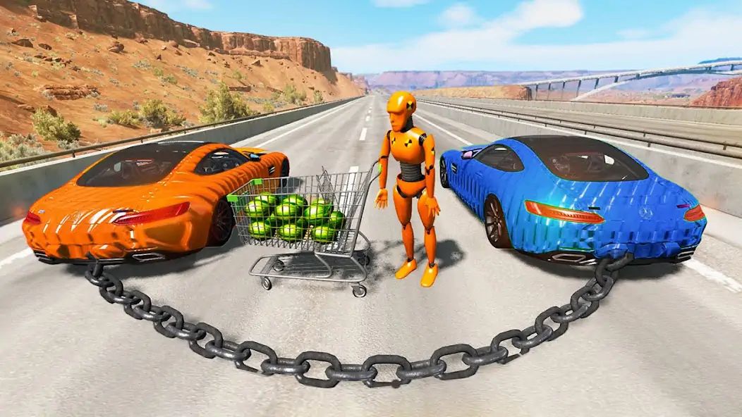 Скачать Car Crash: 3D Mega Demolition Взлом [МОД Бесконечные деньги] + [МОД Меню] MOD APK на Андроид
