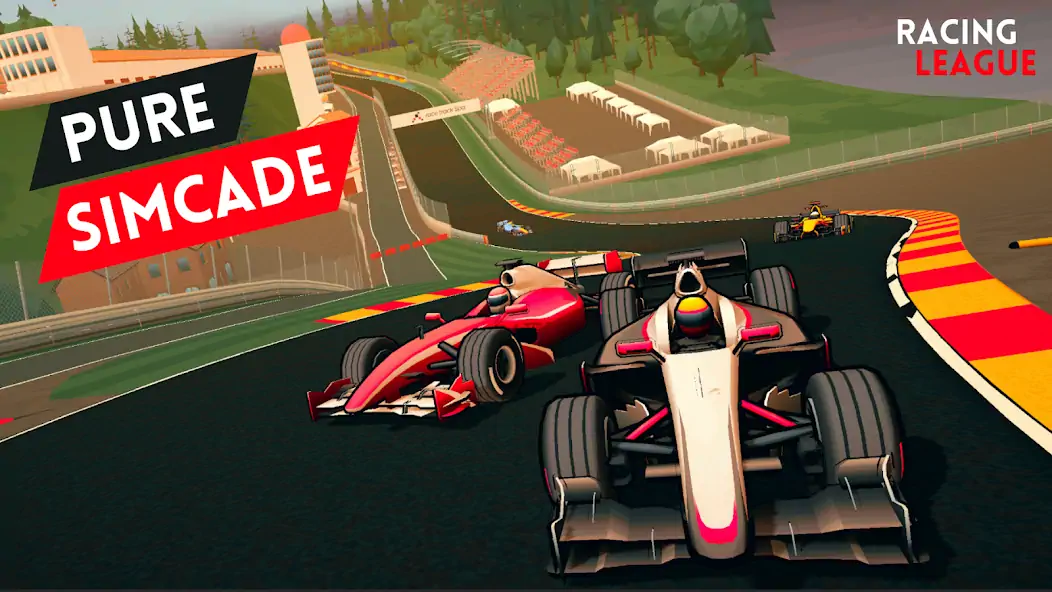 Скачать Racing League: 3D Race Offline Взлом [МОД Много монет] + [МОД Меню] MOD APK на Андроид