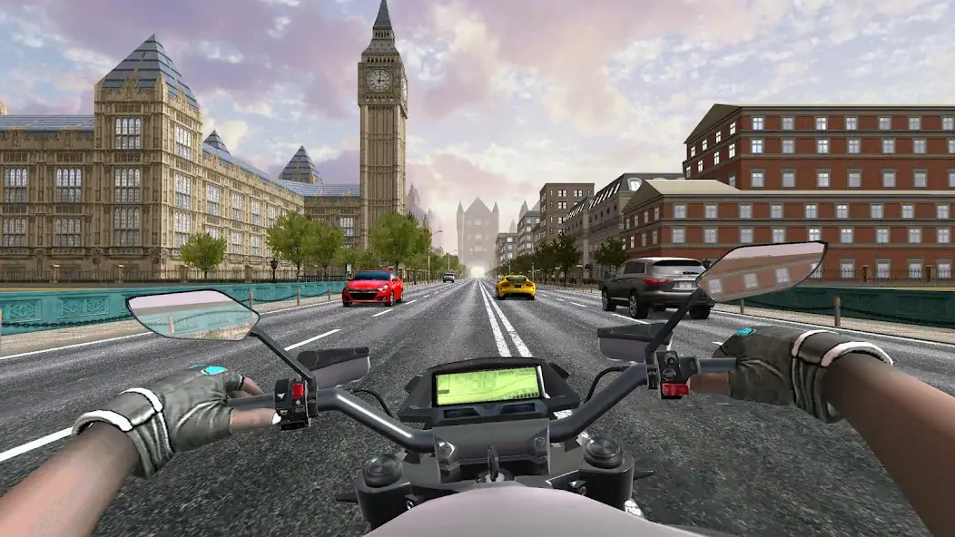 Скачать Traffic Bike Driving Simulator Взлом [МОД Много денег] + [МОД Меню] MOD APK на Андроид