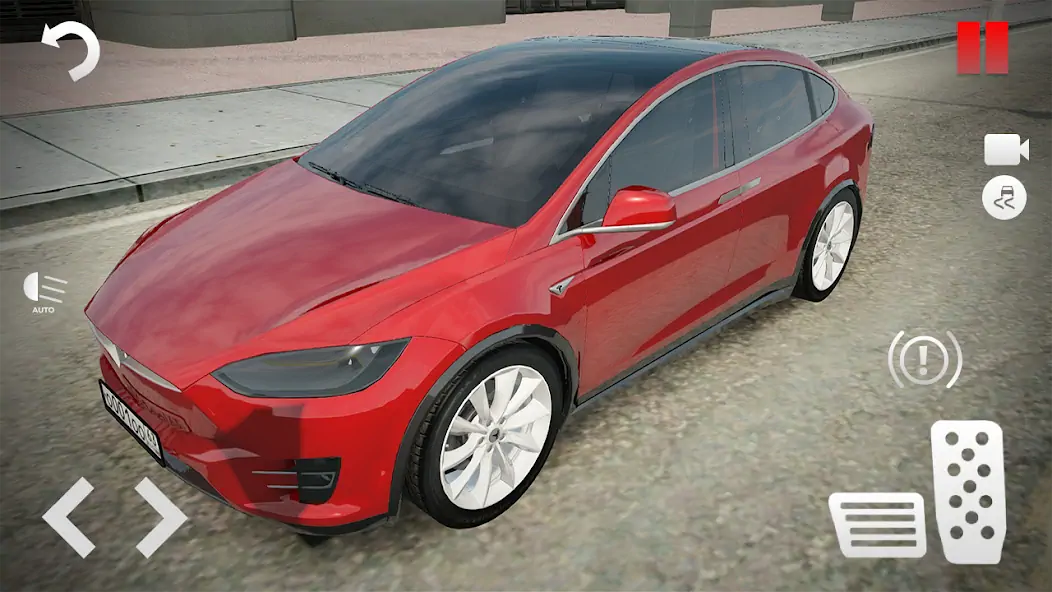 Скачать Electric Tesla Model X Driver Взлом [МОД Много монет] + [МОД Меню] MOD APK на Андроид