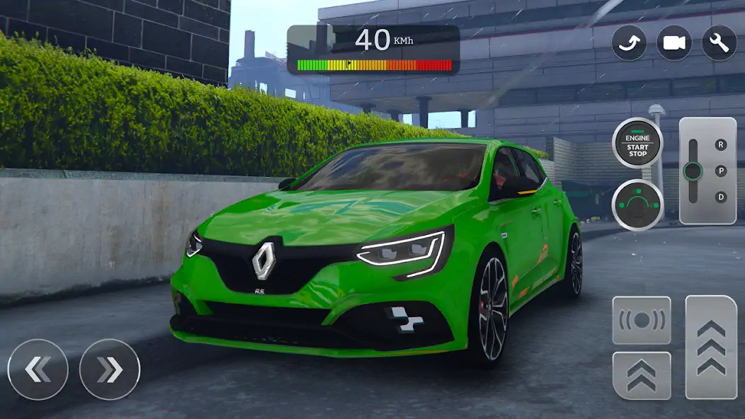 Скачать Renault Megane RS Simulator Взлом [МОД Много монет] + [МОД Меню] MOD APK на Андроид