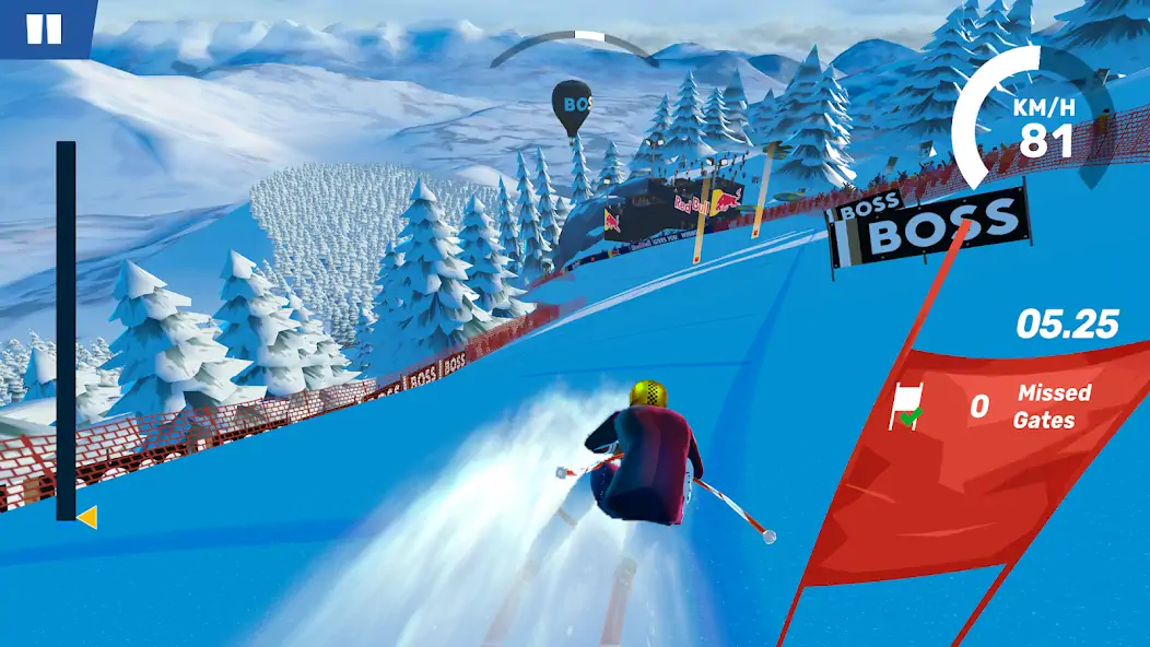 Скачать Ski Challenge Взлом [МОД Много монет] + [МОД Меню] MOD APK на Андроид