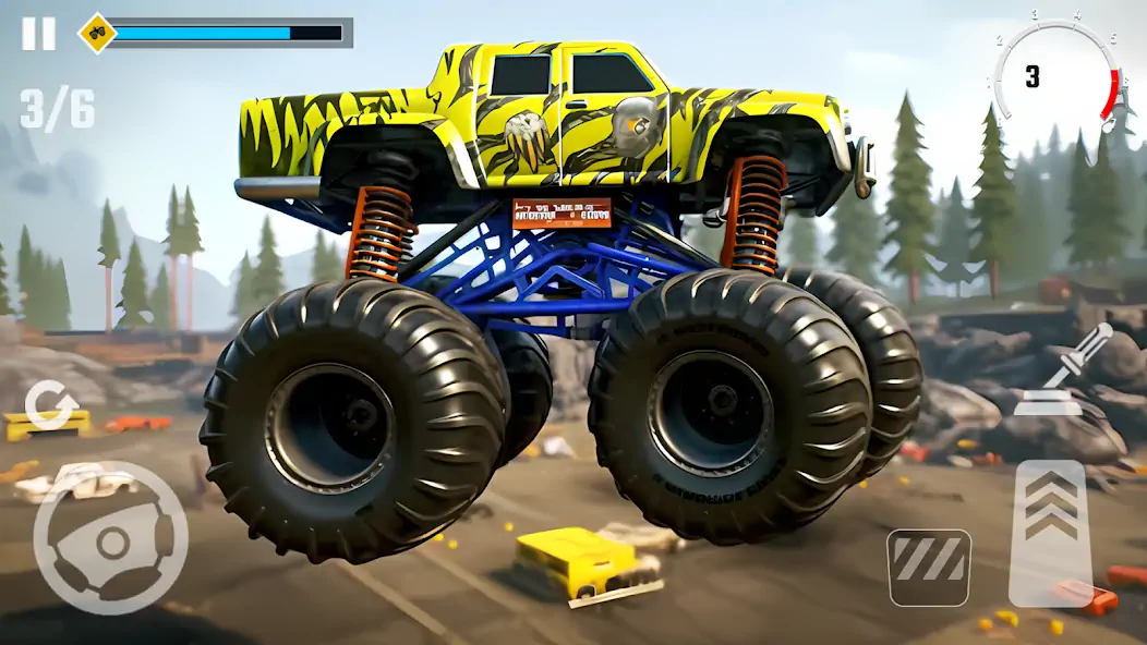 Скачать 4x4 Monster Truck Racing Games Взлом [МОД Бесконечные деньги] + [МОД Меню] MOD APK на Андроид