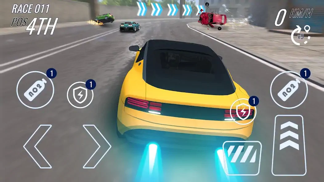 Скачать Driving Real Race City 3D Взлом [МОД Много денег] + [МОД Меню] MOD APK на Андроид