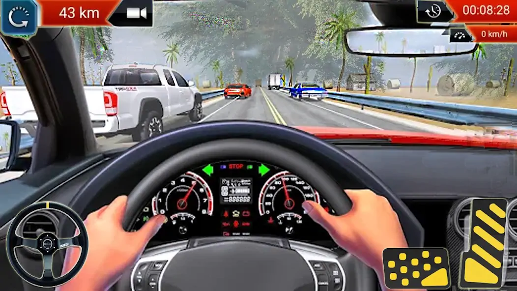 Скачать Traffic Racer Traffic Games Взлом [МОД Много монет] + [МОД Меню] MOD APK на Андроид