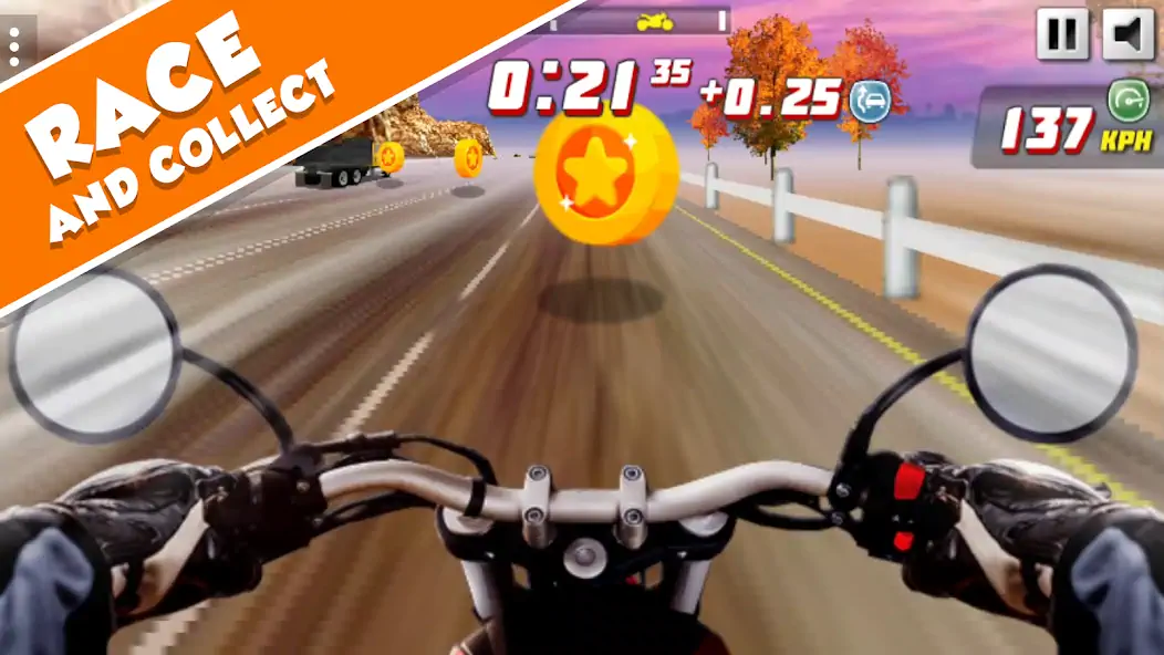 Скачать Highway Rider Extreme - 3D Mot Взлом [МОД Бесконечные монеты] + [МОД Меню] MOD APK на Андроид