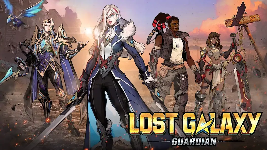 Скачать Lost Galaxy: Guardian Взлом [МОД Бесконечные деньги] + [МОД Меню] MOD APK на Андроид