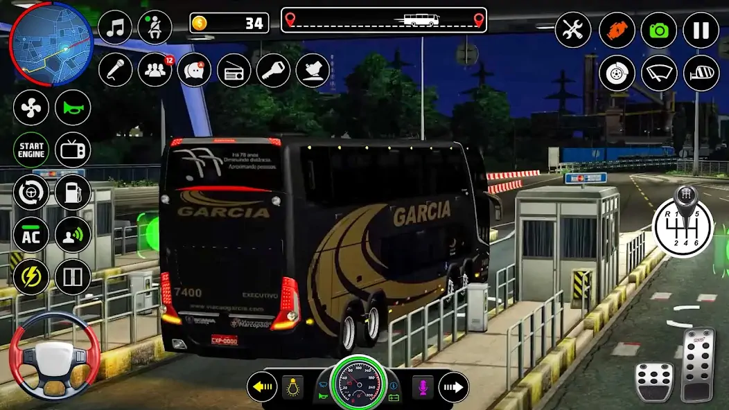 Скачать Public Coach Bus Driving Game Взлом [МОД Бесконечные монеты] + [МОД Меню] MOD APK на Андроид