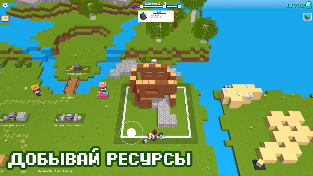 Скачать CubeCraft Взлом [МОД Бесконечные монеты] + [МОД Меню] MOD APK на Андроид