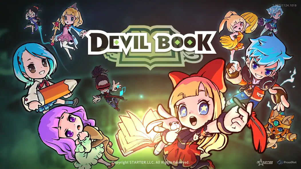 Скачать Devil Book: Hand-Drawn MMO Взлом [МОД Много монет] + [МОД Меню] MOD APK на Андроид