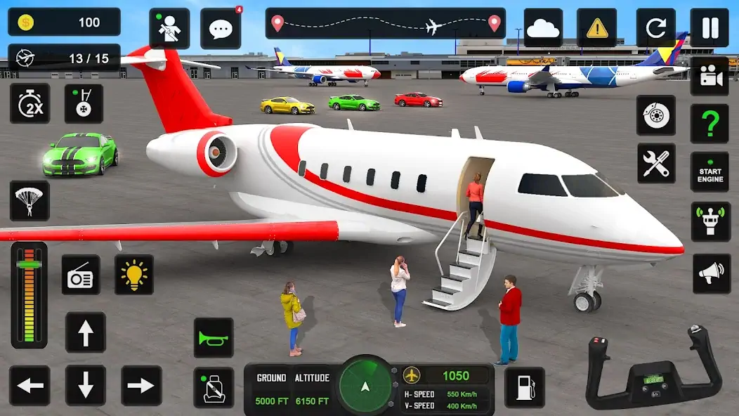 Скачать City Pilot Cargo Plane Games Взлом [МОД Бесконечные монеты] + [МОД Меню] MOD APK на Андроид