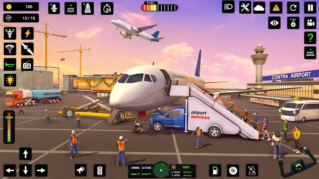 Скачать City Pilot Cargo Plane Games Взлом [МОД Бесконечные монеты] + [МОД Меню] MOD APK на Андроид