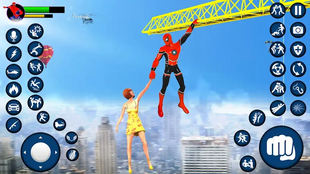 Скачать Spider Hero- Superhero Fight Взлом [МОД Много монет] + [МОД Меню] MOD APK на Андроид
