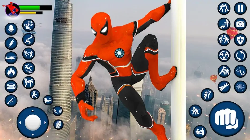Скачать Spider Hero- Superhero Fight Взлом [МОД Много монет] + [МОД Меню] MOD APK на Андроид
