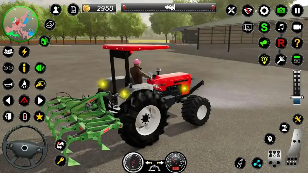 Скачать Farmer Tractor 3D Farmer Games Взлом [МОД Бесконечные деньги] + [МОД Меню] MOD APK на Андроид