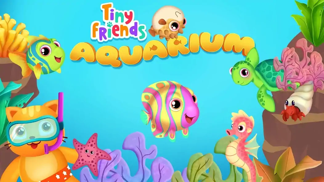 Скачать Аквариум с рыбками для малышей Взлом [МОД Бесконечные монеты] + [МОД Меню] MOD APK на Андроид