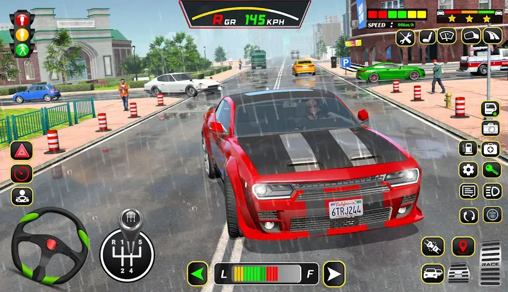 Скачать Real Car Parking 3D Car Games Взлом [МОД Много монет] + [МОД Меню] MOD APK на Андроид
