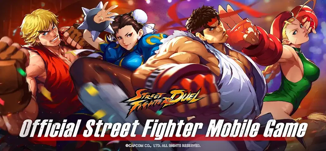 Скачать Street Fighter: Duel Взлом [МОД Много денег] + [МОД Меню] MOD APK на Андроид