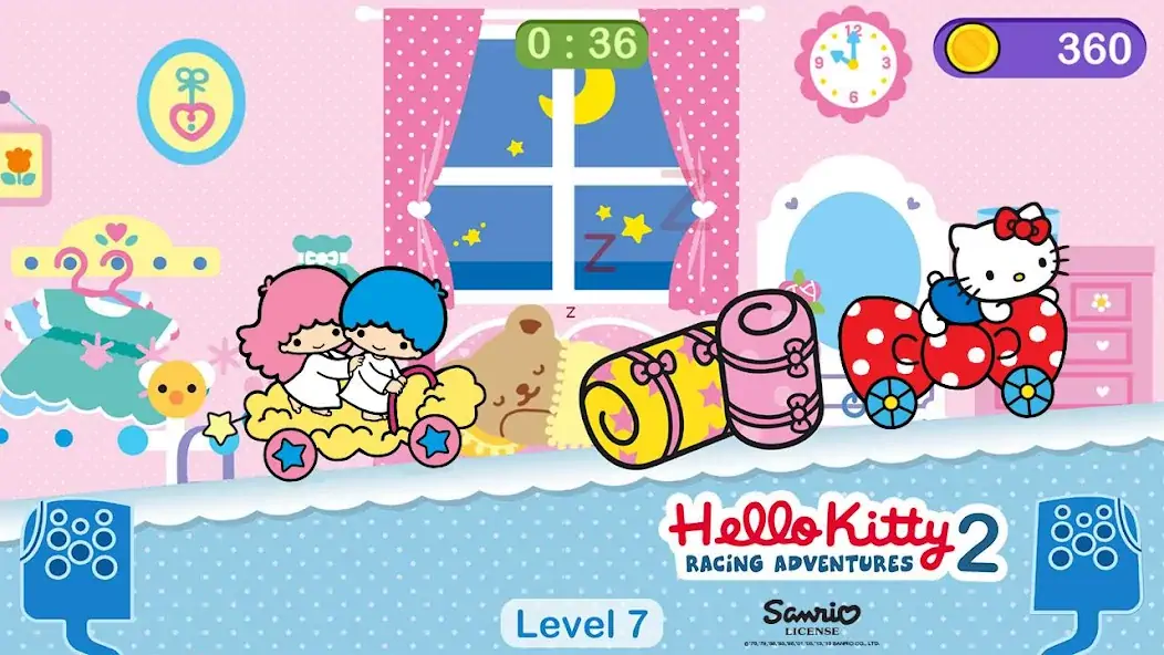 Скачать Игры Hello Kitty - машина игра Взлом [МОД Бесконечные деньги] + [МОД Меню] MOD APK на Андроид