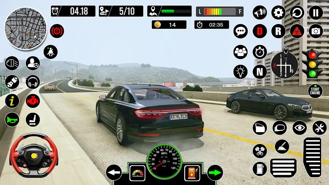 Скачать Автомобильные игры 3D: Вождени Взлом [МОД Бесконечные монеты] + [МОД Меню] MOD APK на Андроид